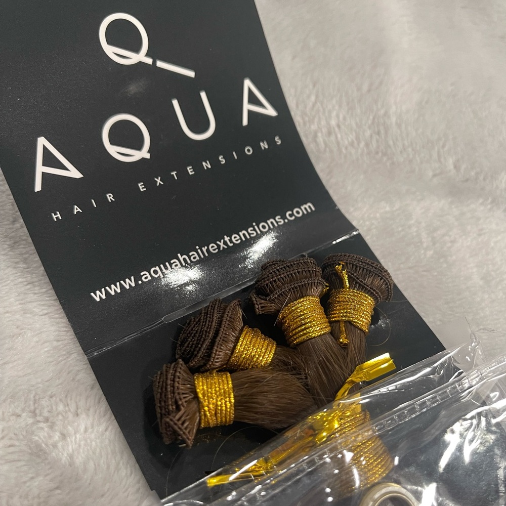 Aqua Hair Extensions - Luxurious Brown